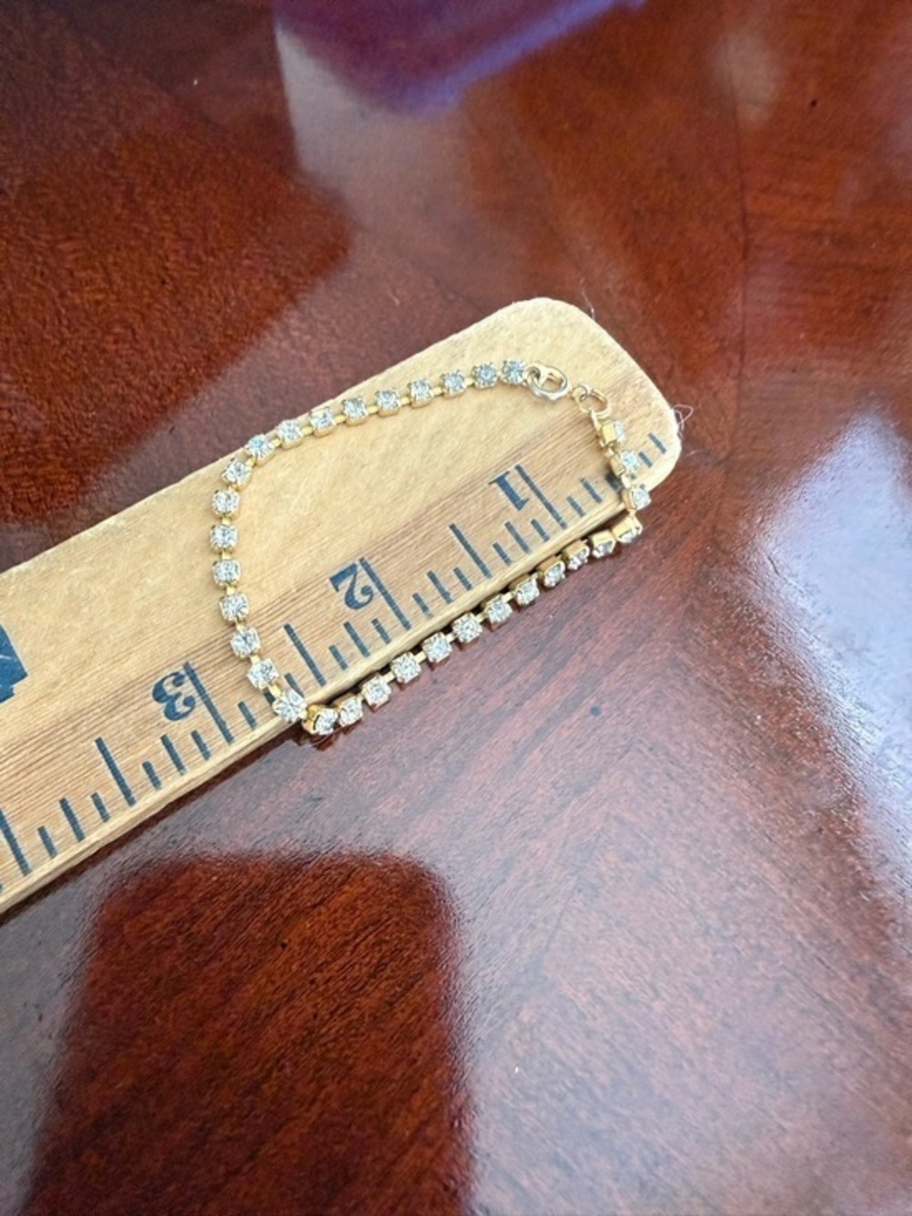 Vintage Rhinestone Bracelet